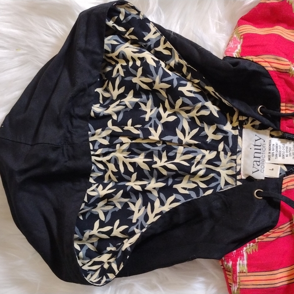 Vanity Collection zip up hoody jacket sz L unique with beads and embellishments - Picture 6 of 12